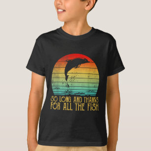 Tot Ziens En Bedankt Voor Alle Vissen Vintage T-shirt