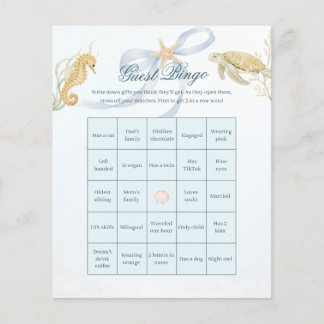 Tot Ziens Gaste Bingo Baby Shower Spel