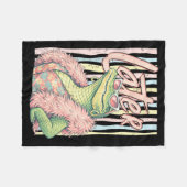 Tot ziens Gator Ontspan Krokodil Grappige Sarcasti Fleece Deken (Voorkant (Horizontaal))