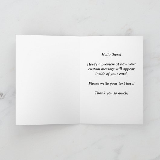 "Tot ziens" Grappige verjaardagskaart (Binnen)