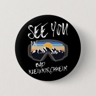 Tot ziens in Bad Kleinkirchheim Kärnten Wandelvaka Ronde Button 5,7 Cm