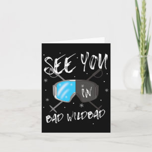 Tot ziens in Bad Wildbad Duitsland Vakantie Ski Go Kaart