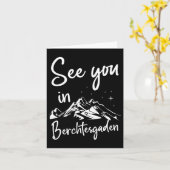 Tot ziens in Berchtesgaden Duitsland Vakantie Ski Kaart (Gele Bloem)