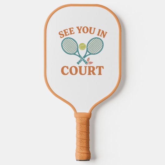 Tot ziens in Court Pickellball Paddles (Voorkant)