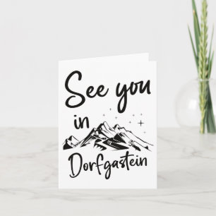 Tot ziens in Dorfgastein Sheimerburger Land Oosten Kaart