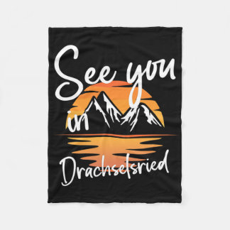 Tot ziens in Drachselsried Duitsland Vakantie Ski Fleece Deken