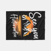 Tot ziens in Hinterzarten Duitsland Vakantie Ski 1 Fleece Deken (Voorkant (Horizontaal))