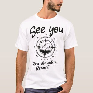 Tot ziens in Red Mountain Resort Wandelvakantie Sk T-shirt