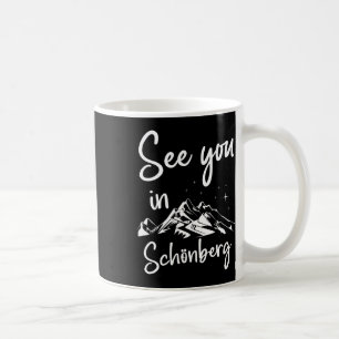Tot ziens in Schönberg Duitsland Vakantie Ski Koffiemok