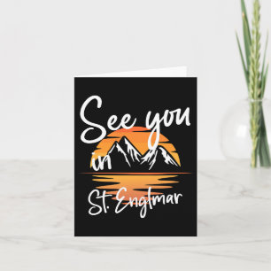 Tot ziens in St. Englmar Duitsland Vakantie Ski Kaart