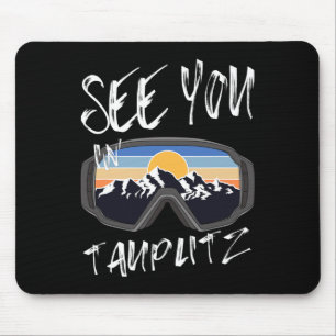 Tot ziens in Tauplitz Steiermark Vakantie Ski Gogg Muismat