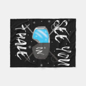 Tot ziens in Thale Duitsland Vakantie skibril Fleece Deken (Voorkant (Horizontaal))