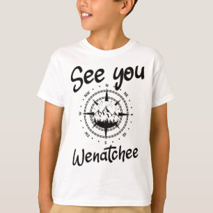 Tot ziens in Wenatchee Verenigde Staten Vakantie S T-shirt