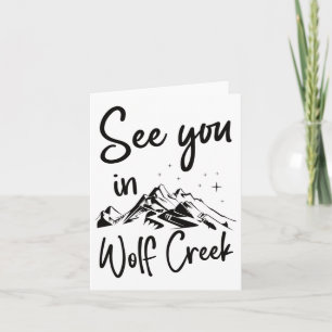 Tot ziens in Wolf Creek USA Vakantie Ski Kaart