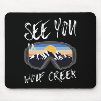 Tot ziens in Wolf Creek Verenigde Staten Vakantie Muismat
