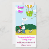 Tot ziens, je wordt uitgenodigd voor mijn Leaving  (Voorkant)