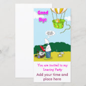 Tot ziens, je wordt uitgenodigd voor mijn Leaving  (Voorkant / Achterkant)