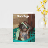 Tot ziens, je zult gemist worden kaart (Gele Bloem)