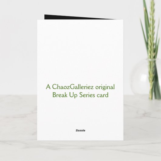 Tot ziens Kaart (Achterkant)