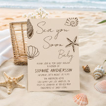 Tot Ziens Kleine Boho Kust Baby Shower