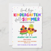 Tot ziens kleuterschool, hallo zomer kaart (Voorkant)