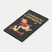 Tot ziens Klootzakroos Grappige Sarcastische Retro Post-it® Notes (Schuin)