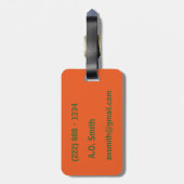 Tot ziens Later Alligator Bagage Label (Achterkant verticaal)