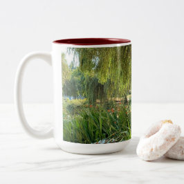 Tot ziens latte tweekleurige koffiemok
