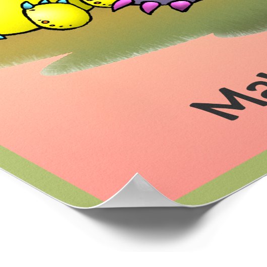 Tot ziens om gelukkig te zijn! poster (Hoek)