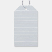 Tot ziens onder zee Baby Shower Cadeaulabel (Achterkant)