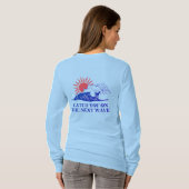Tot ziens Op De Volgende Golf LongSleeve T-shirt (Achterkant volledig)