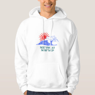 Tot ziens op de volgende golf ontwerp hoodie