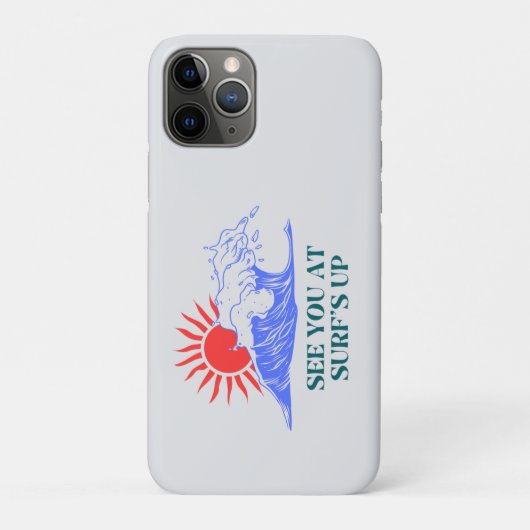 Tot ziens op het volgende golfdesign Case-Mate iPhone case (Achterkant)