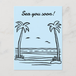 Tot ziens op zee! briefkaart