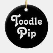 Tot ziens Pip Keramisch Ornament (Achterkant)