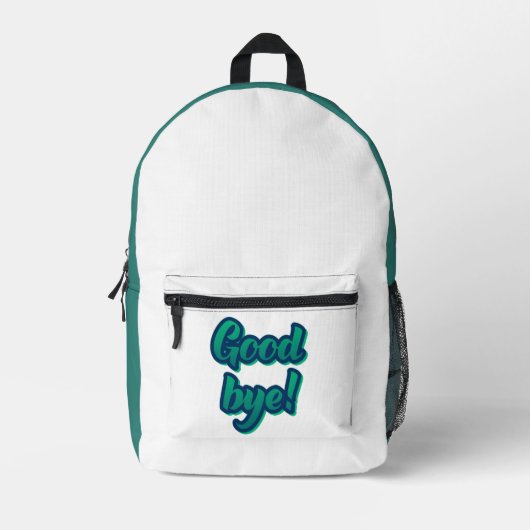 Tot ziens Rugzak  (Voorkant)