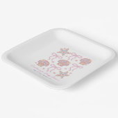 Tot Ziens Schatje Coastal Baby Shower  Papieren Bordje (Gebogen)