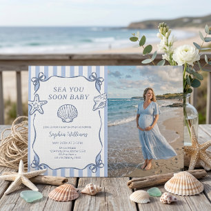 Tot Ziens Schatje De Zomer Baby Shower Uitnodiging