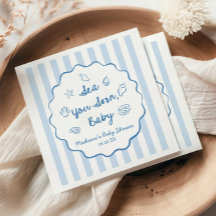 Tot Ziens Schattig Kust Baby Shower