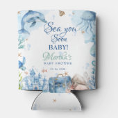 Tot Ziens Schelp Baby Borrel Blikjeskoeler (Achterkant)