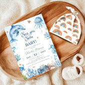 Tot Ziens Schelp Baby Borrel Kaart