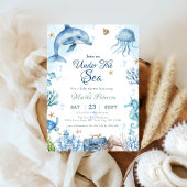 Tot Ziens Schelp Baby Shower Kaart