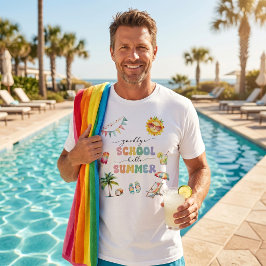 Tot ziens School Hallo Zomerfeest T-Shirt 
