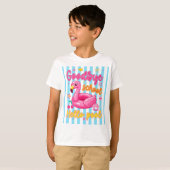 Tot ziens School Hallo Zwembad T-Shirt (Voorkant volledig)