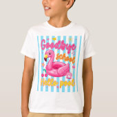 Tot ziens School Hallo Zwembad T-Shirt (Voorkant)