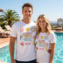 Tot ziens School Hallo Zwembad T-Shirt