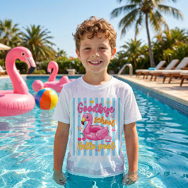 Tot ziens School Hallo Zwembad T-Shirt