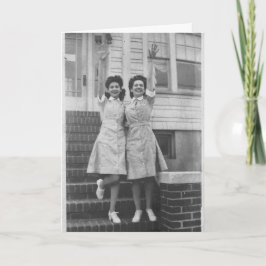 Tot ziens, tot ziens, de reis van de pensionering kaart