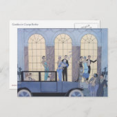 Tot ziens van George Barbier Briefkaart (Voorkant / Achterkant)