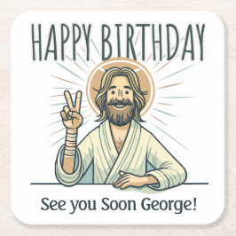 "Tot ziens", Verjaardagscadeau, 55 Kartonnen Onderzetters